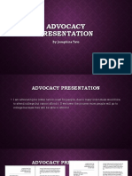 Advocacy Presentation