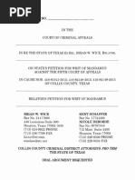 Writ of Mandamus Appendix