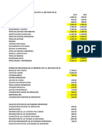 Estado de Fuentes y Usos