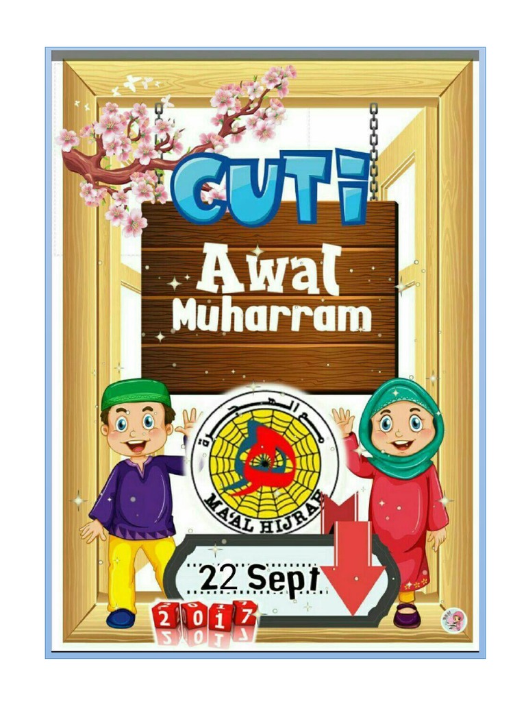 Cuti Awal Muharram PDF