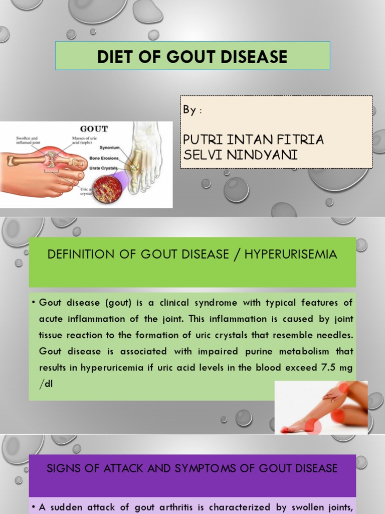 diet of gout diseasepptx gout foods