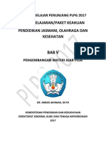 BAB V Pengembangan Materi Ajar PJOK