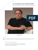 How Linux Was Born, As Told by Linus Torvalds Himself - Ars Technica