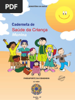Caderneta Saude Criança Menina 11ed