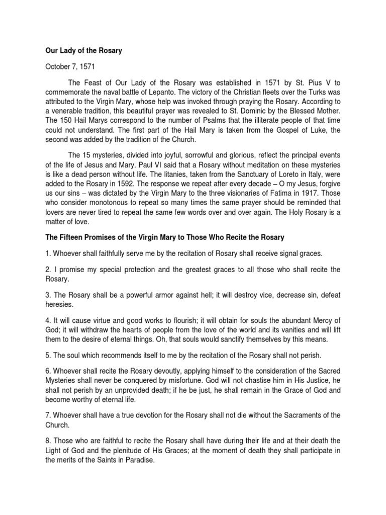 Block Rosary Rosary Mary, Mother Of Jesus