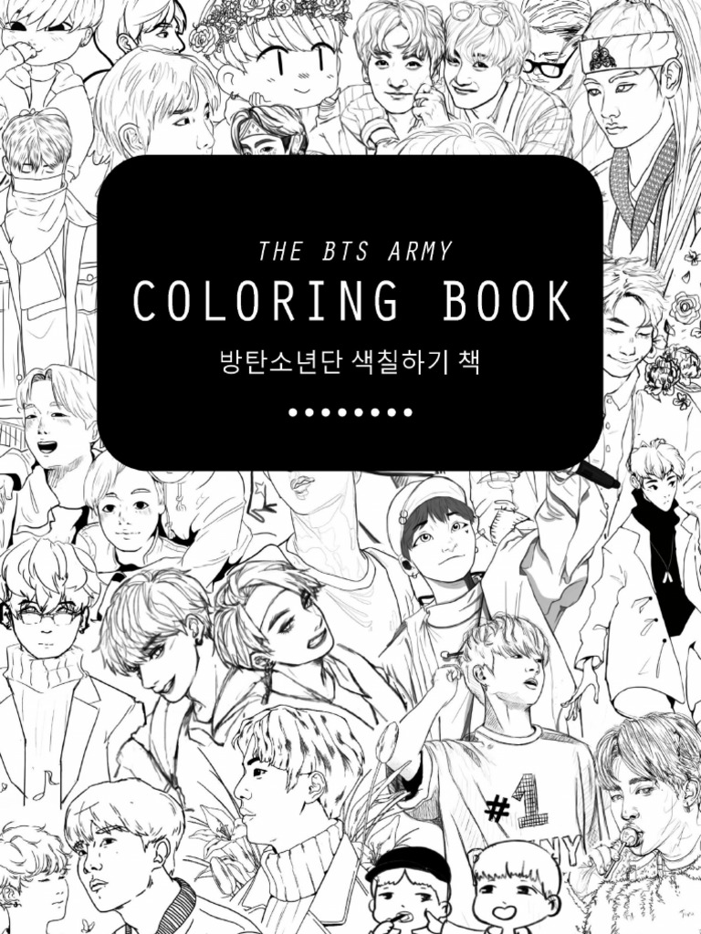 Download The Bts Army Coloring Book