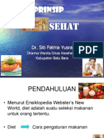 Prinsip Diet Sehat