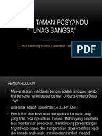 Profil Taman Posyandu