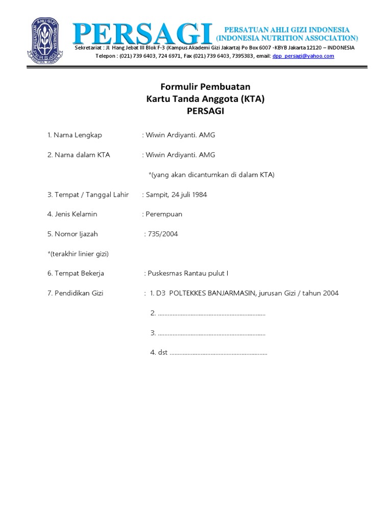 KTA | PDF