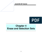 Erase and Selection Sets: Autocad 2D Tutorial