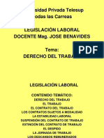 Dcho Del Trabajo Diapositivas