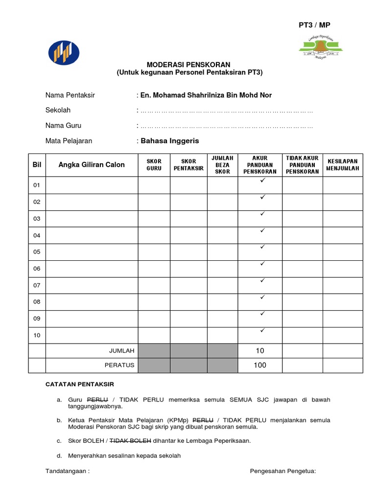 Fax Surat Rayuan Matriks