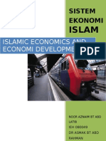 Islamic Economics Is Part of The Islamic Fundamentalist Movement Gaining Ground in Large Parts of The Muslim World