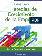 Estrategias de Crecimiento de La Empresa - Claudio L. Soriano PDF