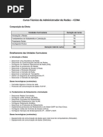 Grade Do Curso Administrador de Redes - CCNA (1) (1) Folha