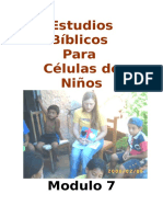 Estudios Biblicos Para Celulas de Ninos - Modulo 7