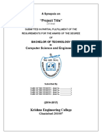 "Project Title": Computer Science and Engineering