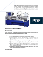 Tips Perawatan Mesin Bubut