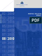 ECB Monthly BULLETIN - August 2010