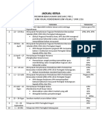 Jadual Kerja