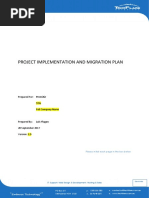 Project Implementation and Migration Plan - Premiair - Draft