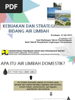 Kebijakan Dan Strategi Bidang Air Limbah-SPALD Terpusat - Sby - Juli