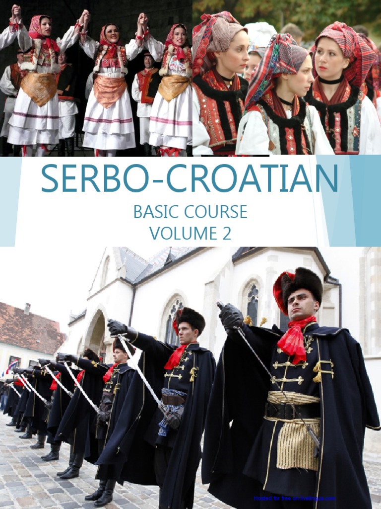 Serbo-Croatian Basic Course - Volume 2 - Student Text PDF | PDF ...