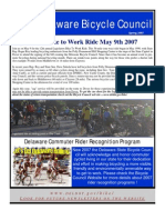 Spring 2007 Delaware Bicycle Council Newsletter
