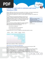 Download Choose the right tools to customize and extend Salesforce CRM by salesforcecom SN35940795 doc pdf