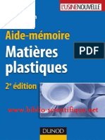 Aide-m_moire - Mati_res Plastiques, De Marc Carrega