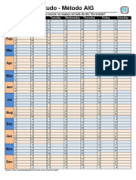 Calendário Rotina Do Aluno