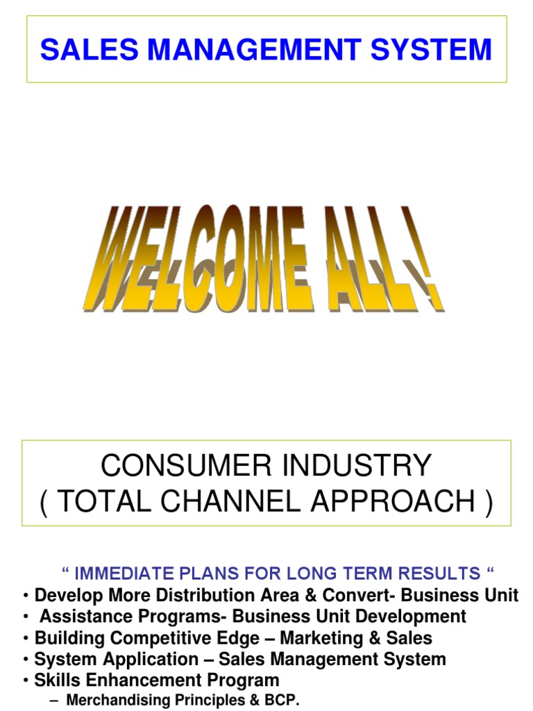 FMCG Sales Management Toolkit | PDF | Sales | Merchandising