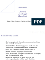 Labor Economics Chapter 1: Labor Supply