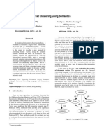 Text Clustering Using Semantics: Bhoopesh Choudhary Pushpak Bhattacharyya