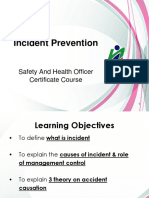 NIOSH SHO 02-Incident Prevention