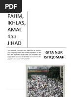 Download Fahm Ikhlas Amal Dan Jihad by Gita Nur Istiqomah SN35942105 doc pdf