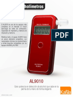 Alcoholimetro Con Impresora Khp-Al9010