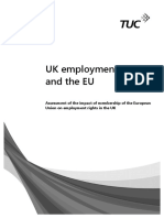 UK Employment Rights and the EU