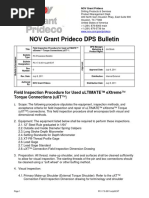 01 - Field Inspection Procedure For Used uLTIMATE™ Extreme™ Torque Connections (uXT™) PC-17 PDF