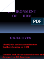 Environment of HRM