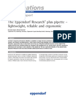 Application Note 197 - The Eppendorf Research Plus Pipette - Lightweight, Reliable and Ergonomic