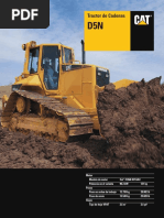 Especificaciones del Bulldozer D6R Caterpillar | PDF | Embrague | Pistón