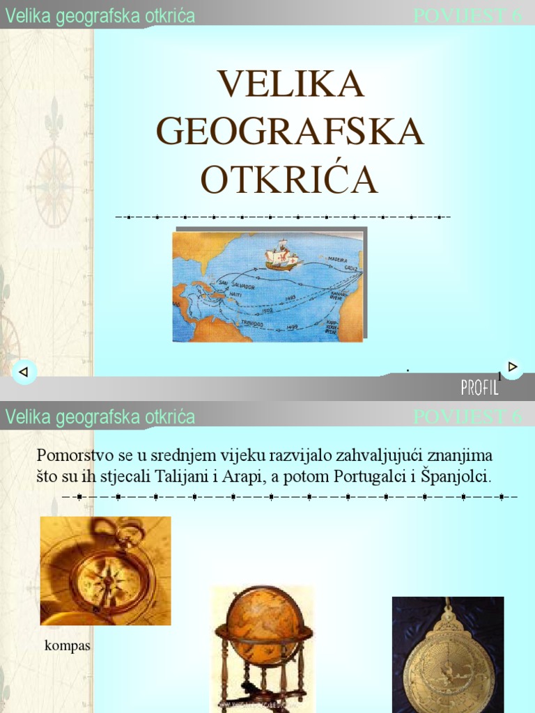 04 Velika Geografska Otkrica | PDF