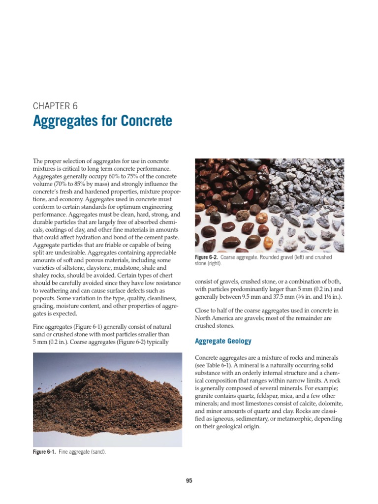 Selecting Quality Concrete Aggregates | PDF | Construction Aggregate ...