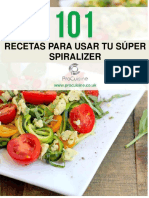 101 Recetas para Usar Tu Super Spiralizer ES PDF