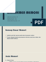 Manajemen Memori