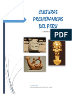 Culturas prehispánicas del Perú: Chavín, Nazca, Paracas y Mochica