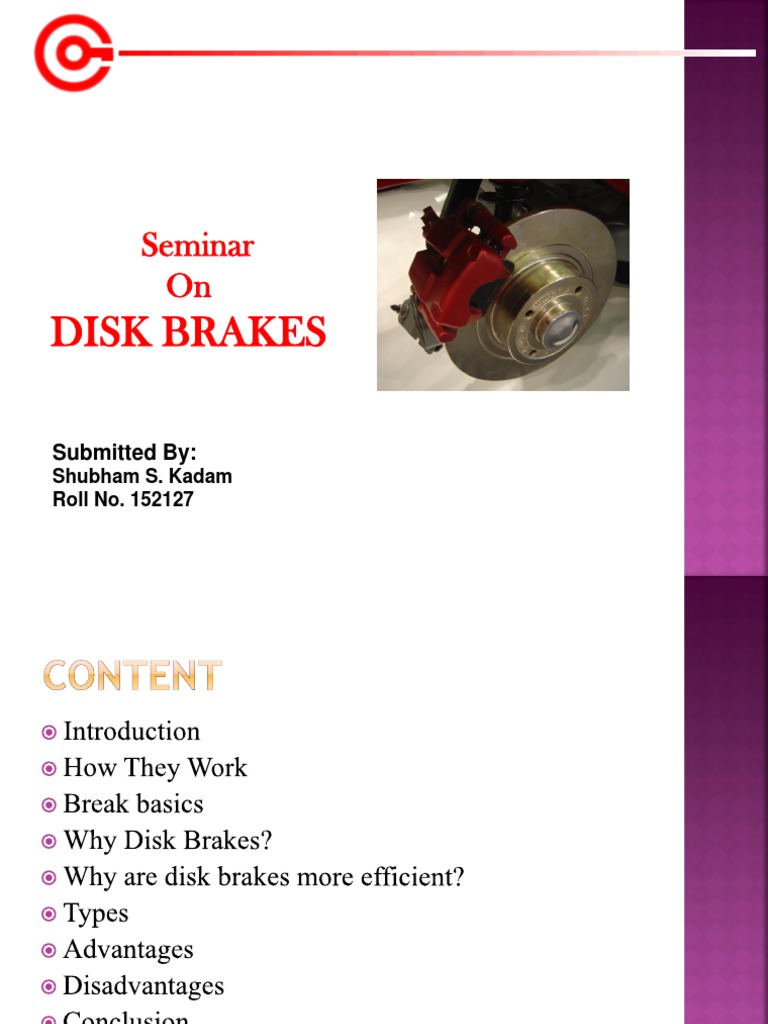 Mech Disc Brakes | PDF | Brake | Mechanical Engineering