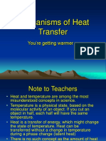 Mechanisms of Heat Transfer