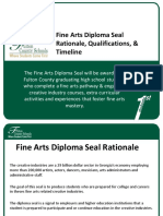 Fy 18 Fcs Fine Arts Diploma Seal Time Line